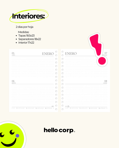 HELLO PLANNER 2026 LIQUIDACIÓN